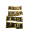 Den 8 Cub Scout BSA Plastic Back Blue & Gold