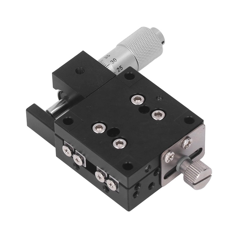 Linear Stage X Axes 40x40mm Micrometer Manual Displacement Platform Sliding