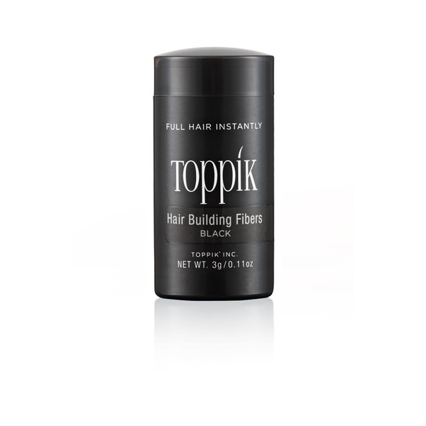TOPPIK 3g Hair Fibres Hair Thickener Scattered Hair Pouring Hair Black