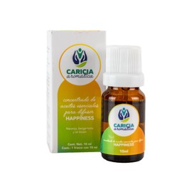 CARICIA AROMÁTICA — Concentrado de Aceites Esenciales HAPPINESS 10 ml | Aceites Esenciales Puros