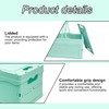 Foldable Small Plastic Baskets with Lids and Handles for Organizing,Collapsible