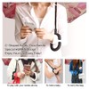 MRTLLOA 40/49/56 Inch Oversize Windproof Inverted Reverse Upside Down Umbrella,