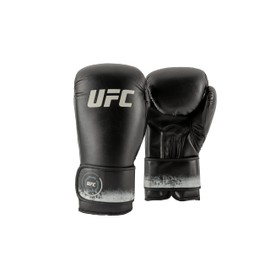UFC Octagon Lava Boxing Gloves (Black, 16oz)
