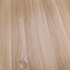 PACKOVE Optical Magnifier Pendant Necklace with 5X Glass Lens Lightweight
