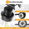 Bathroom Light Fixtures Black Vanity Light, 3 Light Modern Wall