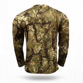 Kryptek Men's Standard Hyperion Long Sleeve Crew, Obscura Transitional, Medium