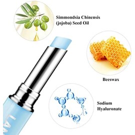 Bálsamo labial con ácido hialurónico Relleno labial Extracto natural Desvanecimiento de las líneas labiales Lápiz labial nutritivo Hidratante Cuidado