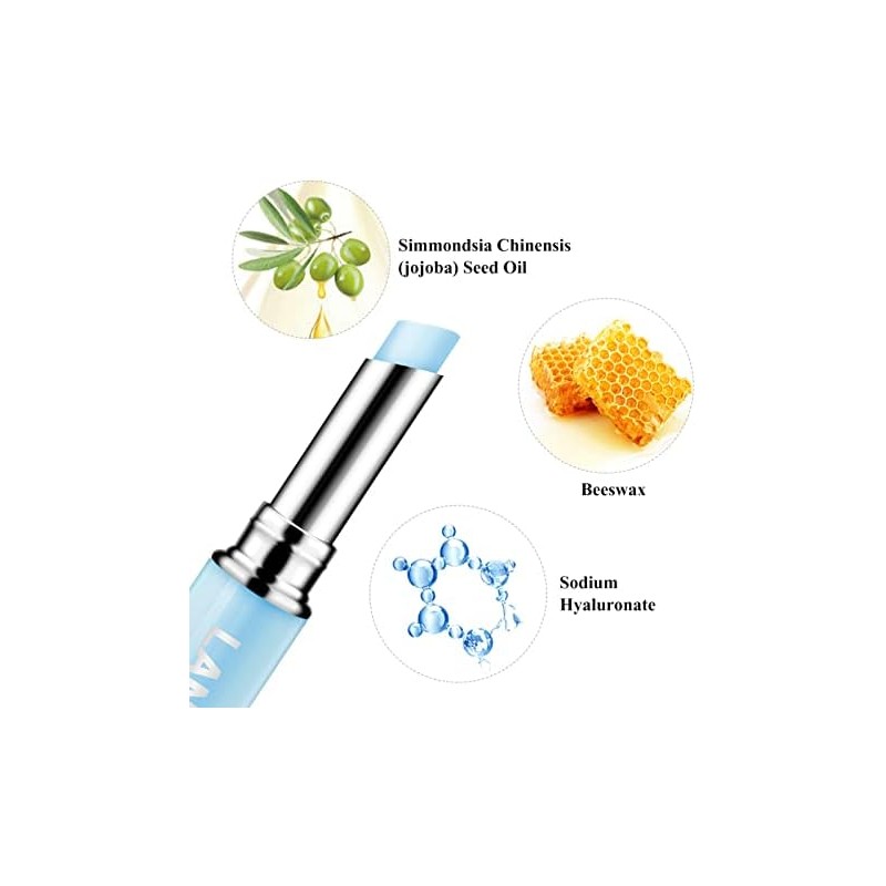 Bálsamo labial con ácido hialurónico Relleno labial Extracto natural Desvanecimiento