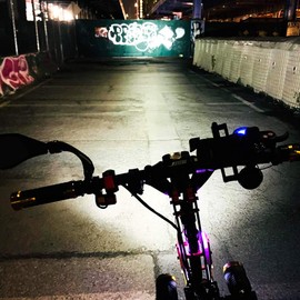 Aoling Motorcycle Fog Lamp LED, 12 V, 24 V, 6 LED Headlight, Auxiliary Light, Auxiliary Light, Spotlight, Collecting Light, Motorcycle Auxiliary Lamp, Sub Light, Scooter Fog Light, Aluminum Waterproof