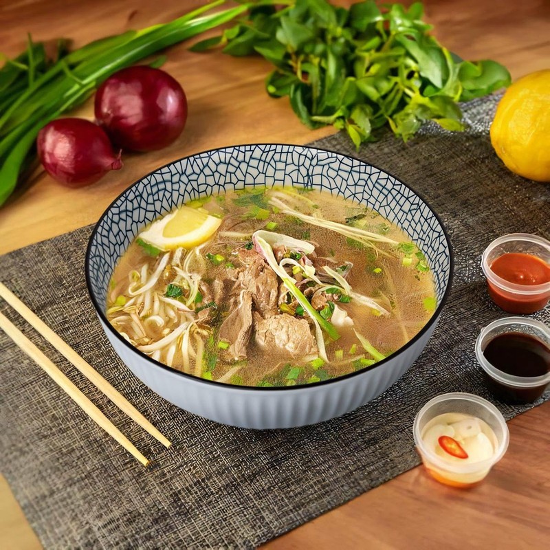 Dyware 60 oz Large Soup Bowl, Pho Bowls, 8 Inch