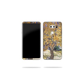 MightySkins Skin Compatible with LG V30 - Mulberry Tree | Protective, Durable, and Unique Vinyl Decal wrap Cover | Easy to Apply, Remove, and Change Styles | Made in The USA