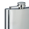 2 x Hip Flasks Stainless Steel Giant Hip Flask with