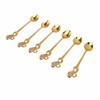 Swan Dinnerware Set Metal Tableware Cutlery Set Decorative Swan Base