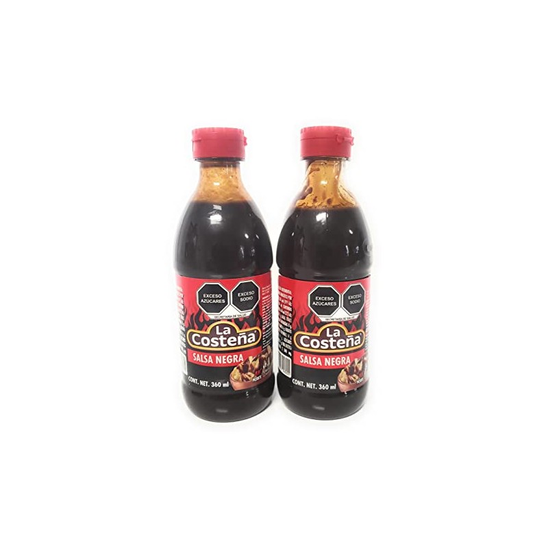 La Costeña Salsa Negra Salsa Mariquera & Botanera (Pack of