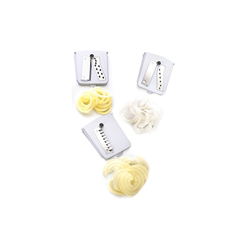 Pack of 3 Premium Blades for Brieftons 5-Blade Spiralizer (BR-5B-02),