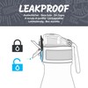 Ion8 Leak-Proof Reusable Insulated Drinking Bottle Stainless Steel 280 ml