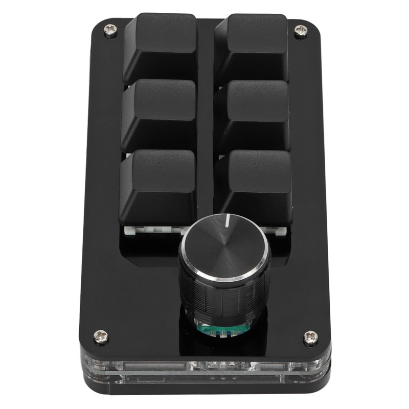 One Handed Mechanical Keyboard Multifunction 6 Key Mini Gaming Keypad