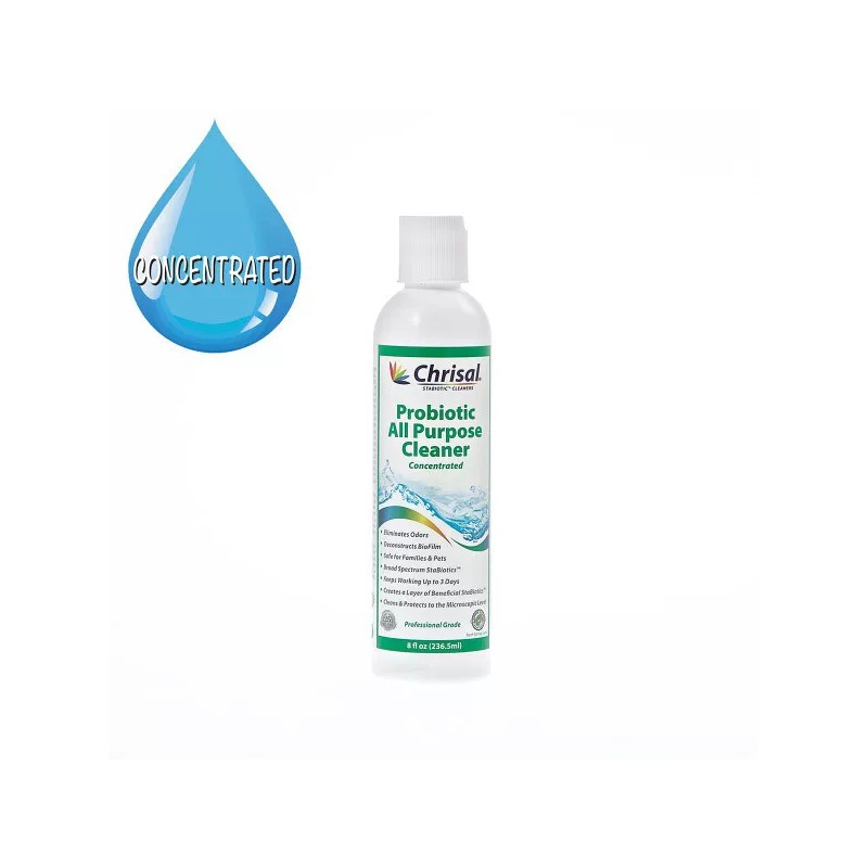 Probiocare Chrisal NON CHEMICAL PROBIOTIC All PURPOSE Cleaner concentrate any