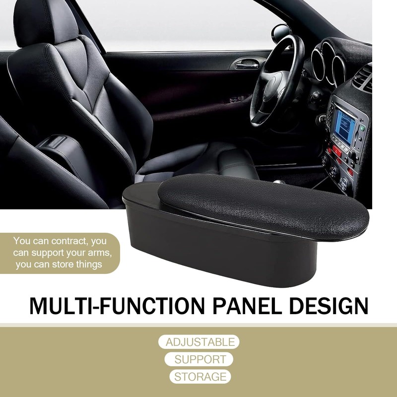 Merdege Door Elbow Support Rest Pillow, Car Armrest Booster Cushion,