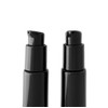 3PCS 40ML/1.3OZ Black Airless Pump Bottles Refillable Travel Cosmetic Tube