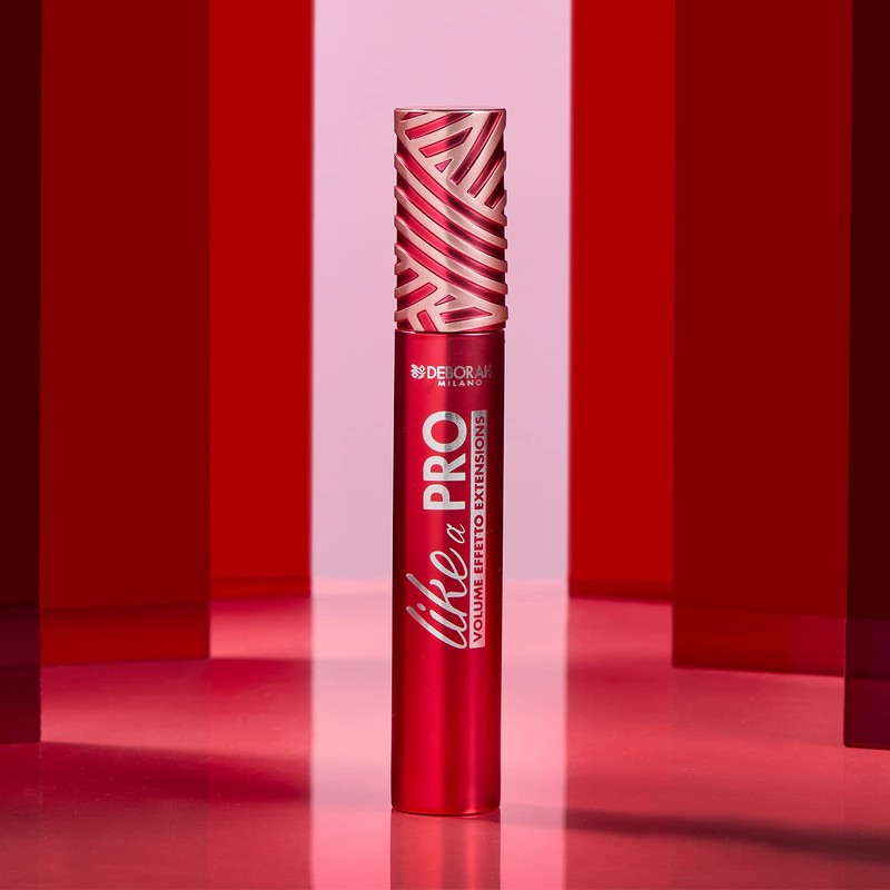 Deborah Milano Like a Pro Wimperntusche, extra Volumen und unendliche