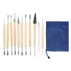 11pcs Soft Clay Carving Knives Multipurpose Stainless Pottery Sculpting Tools