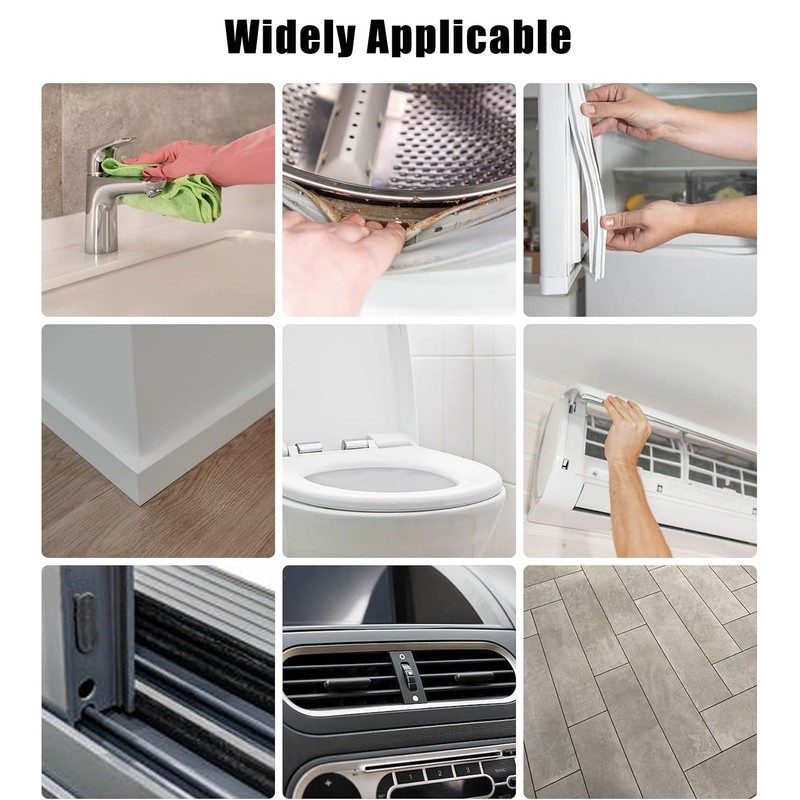 11Pcs Crevice Cleaning Brush Set, Hard Bristle Cleaning Supplies for