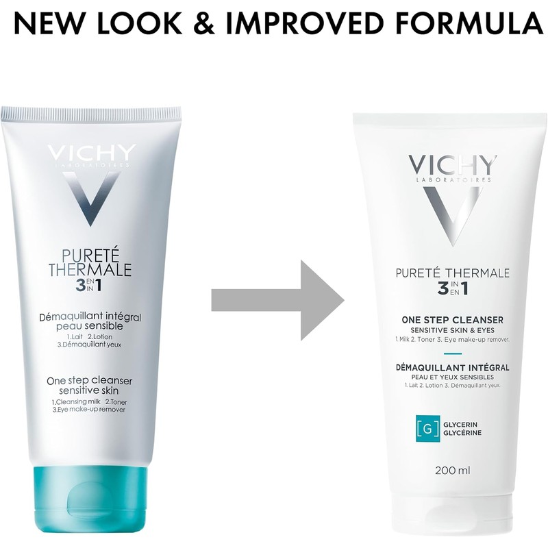Vichy Purete thermale desmaquillante 3 en 1 N/A