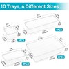 Vtopmart Vtopmart 10 Pcs Makeup Drawer Organizer Bins Set, 4