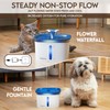 Veken Innovation Award Winner 95oz/2.8L Pet Fountain, Automatic Cat Water