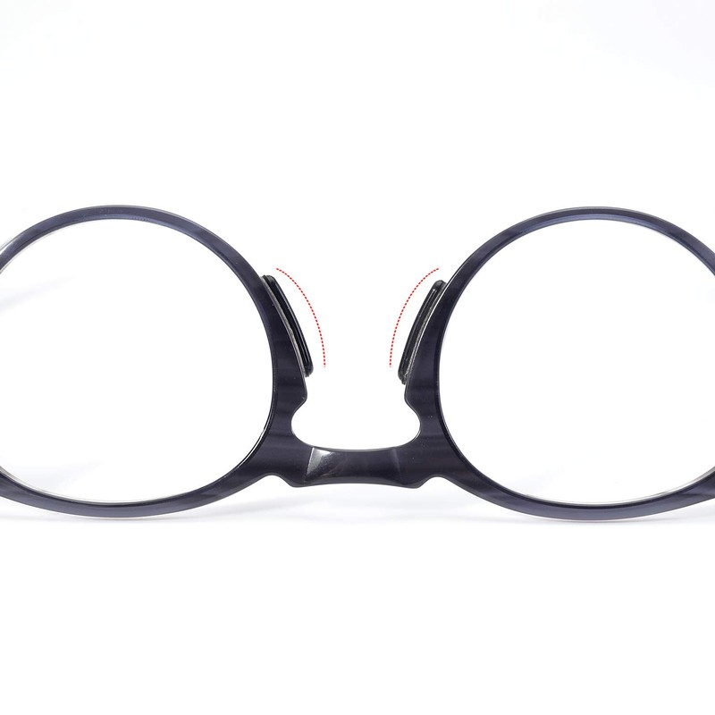 SMARTTOP Nose Pads for Glasses, 20 Pairs Stick On Silicone