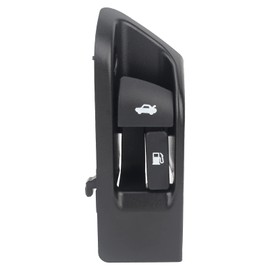 AUTOKAY Fuel Tank Door Trunk Lid Release Lever Opener Button Switch Panel Assembly, Fuel Door and Trunk Lid Open Lever for Toyota Camry 2007-2017 Replace 64606-06020