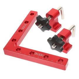 Operitacx 1 Satz Eckklemmen für Holzarbeiten Präzise Winkelklemmen Aluminiumlegierung Teiliges für Einfache Handhabung und Exakte Messungen bei DIY Projekten