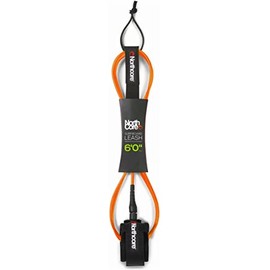 Northcore Surfing and Watersports Accessories - 6mm Surfboard Leash/Strap 6FT - Orange