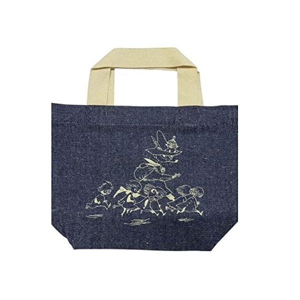 Moomin Snufkin Chambrick Lunch Tote Navy