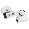 HOJLKLD Glass Door Pull Handle, 2PCS Door Clips Pull Handles