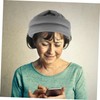 Operitacx Sleep Cap for Elderly Adjustable Protective Headgear Soft Head