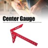 Centre Finder, Line Ruler Made of Aluminium Alloy, Centring Ruler,