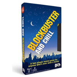 Blockbuster and Chill: 2 Player Board Game For Movie Lovers - Hilarious Board Game For Couples and Friends - For Adults and Teens Age 14+
