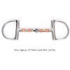 Snaffle Bit,Stainless Steel Bit Snaffle Horse Tool All Purpose Ring