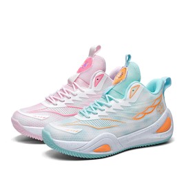 Hewcey High Top Boys Basketball Shoes Breathable Non Slip Outdoor Sneakers Comfortable Fashion Athletic Training Sport Shoes for Girls