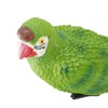 Parrot Figurine Simulation Vivid Innovative Wall Mounted Hand Painted Resin