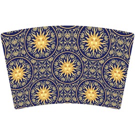 Mugzie 20 Ounce Stainless Steel Cocktail Shaker/Martini Shaker with Wetsuit Cover - Golden Sun Toss