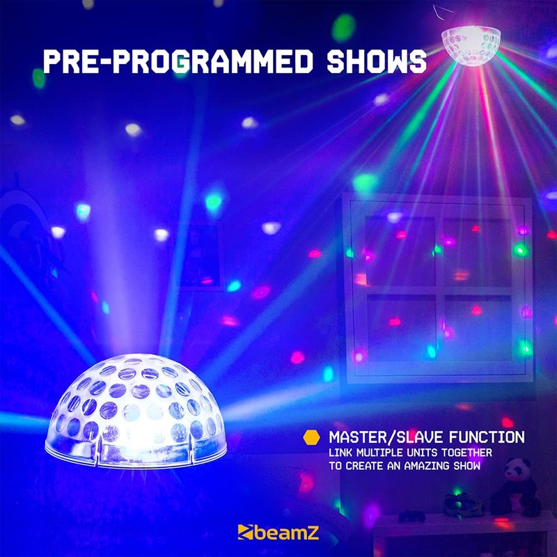 BeamZ JB60R Jelly Ball - LED Disco Ball Party Light