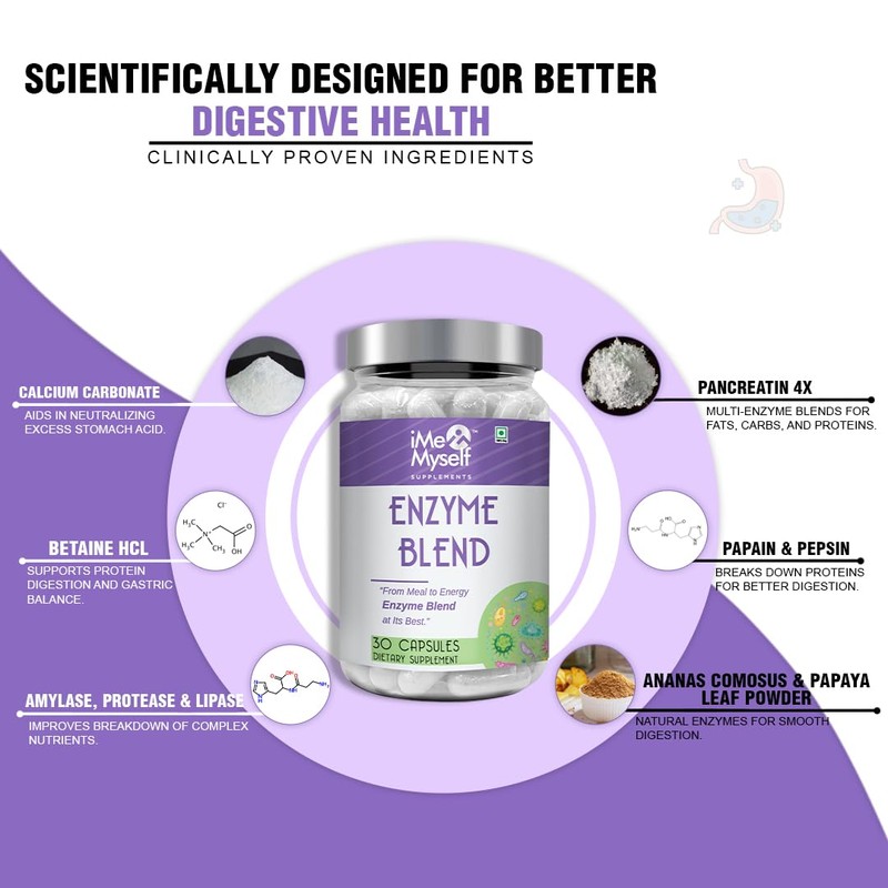 iMeMyself Enzyme Blend | 30 Veg Capsules