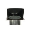FAMCO Galvanized Steel Hooded Wall Vent w/Screen -Painted 6 inches