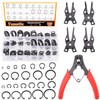 Tanstic 261Pcs 4 In 1 Snap Ring Pliers Set Snap