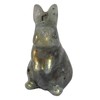 Lovionus89 Rabbit Crystal Decor Figurines, 2 Inches Natural Healing Stones