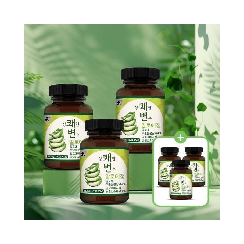 두리농산 3+3 Refreshing Variable Aloe Tablets 120 tablets x 3