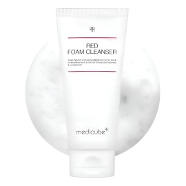 Limpiador De Espuma Roja Medicube, Limpia En Profundidad